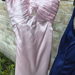 Elegant Pink Mini Dress